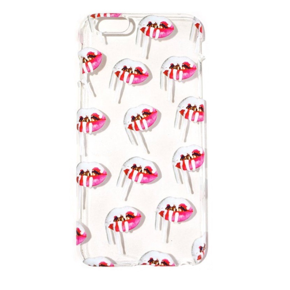 💛NWT Kylie Shop Frosted Lips Iphone Case 7+💛